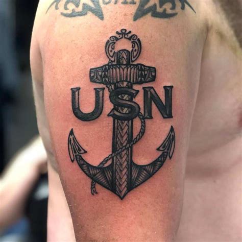 us navy anchor tattoo designs.